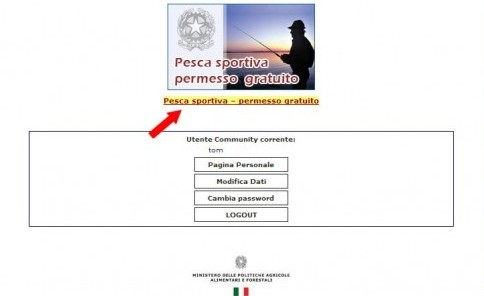 Registrazione Gratuita Pesca Sportiva Ministero Politiche Agricole